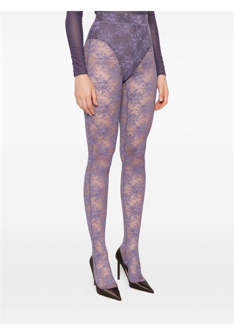 Collant in pizzo floreale in viola Alex perry - donna ALEX PERRY | X0036PF25GRP